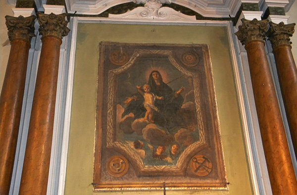 La chiesa fa oggi parte della Casa di Riposo Vittorio Fossombroni